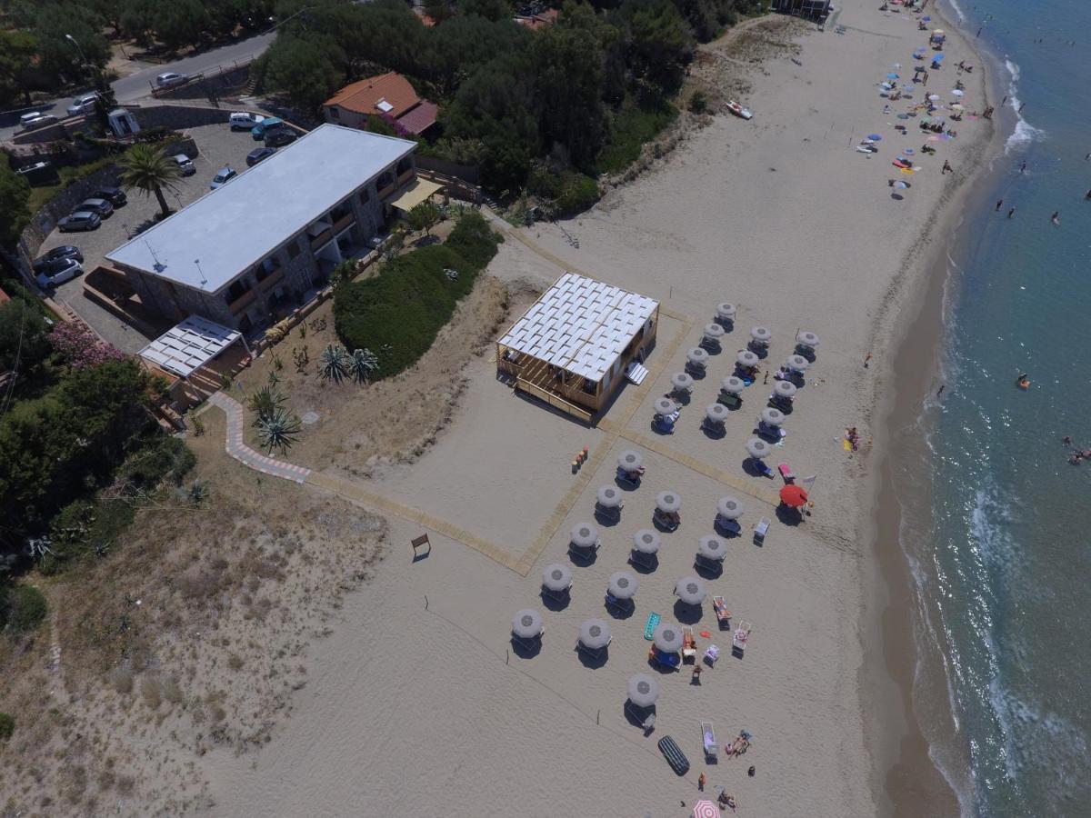 Residence Le Palme - Appartamenti Sul Mare - Spiaggia Tra Palinuro E Caprioli Pisciotta Kültér fotó
