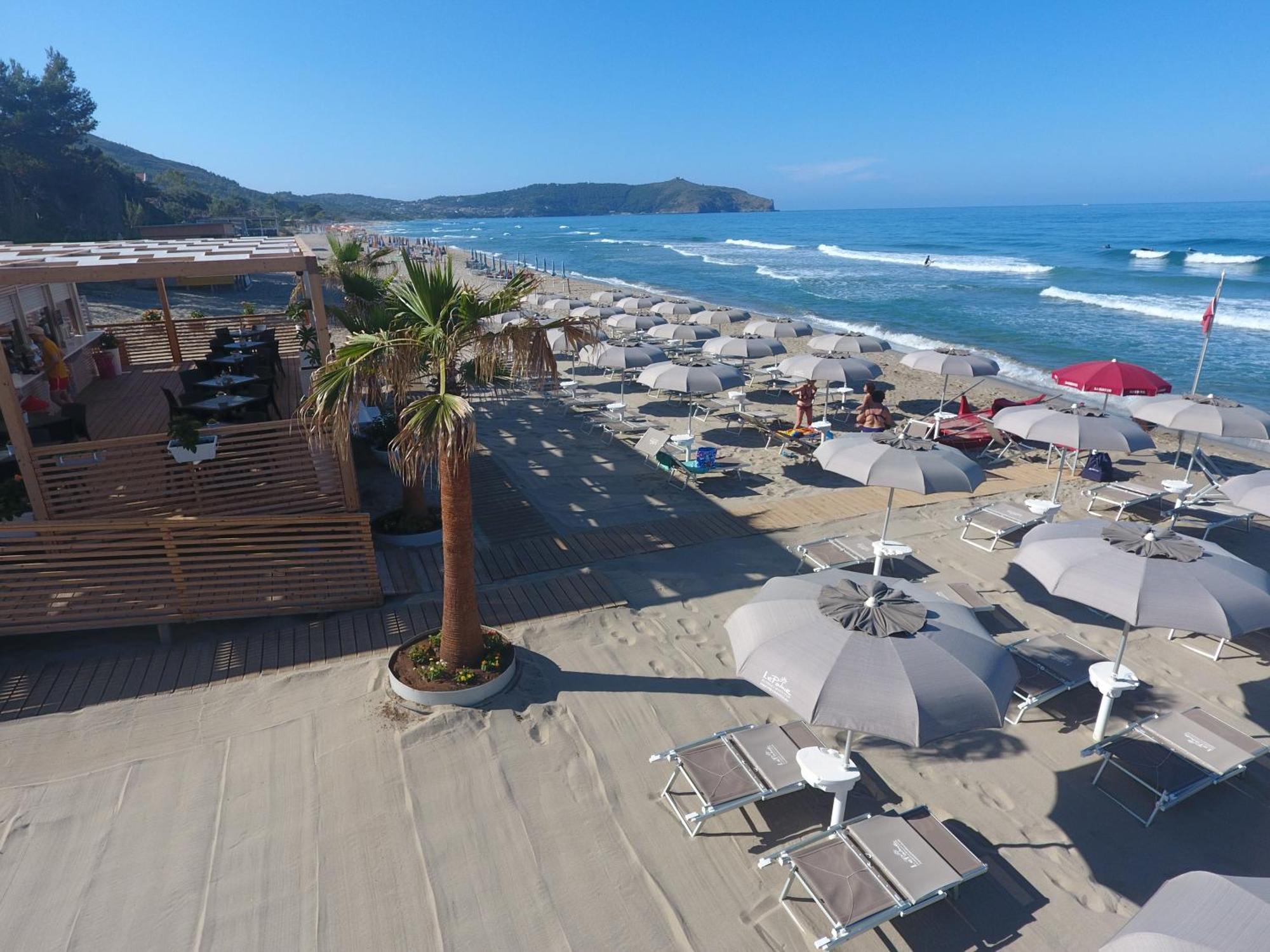 Residence Le Palme - Appartamenti Sul Mare - Spiaggia Tra Palinuro E Caprioli Pisciotta Kültér fotó