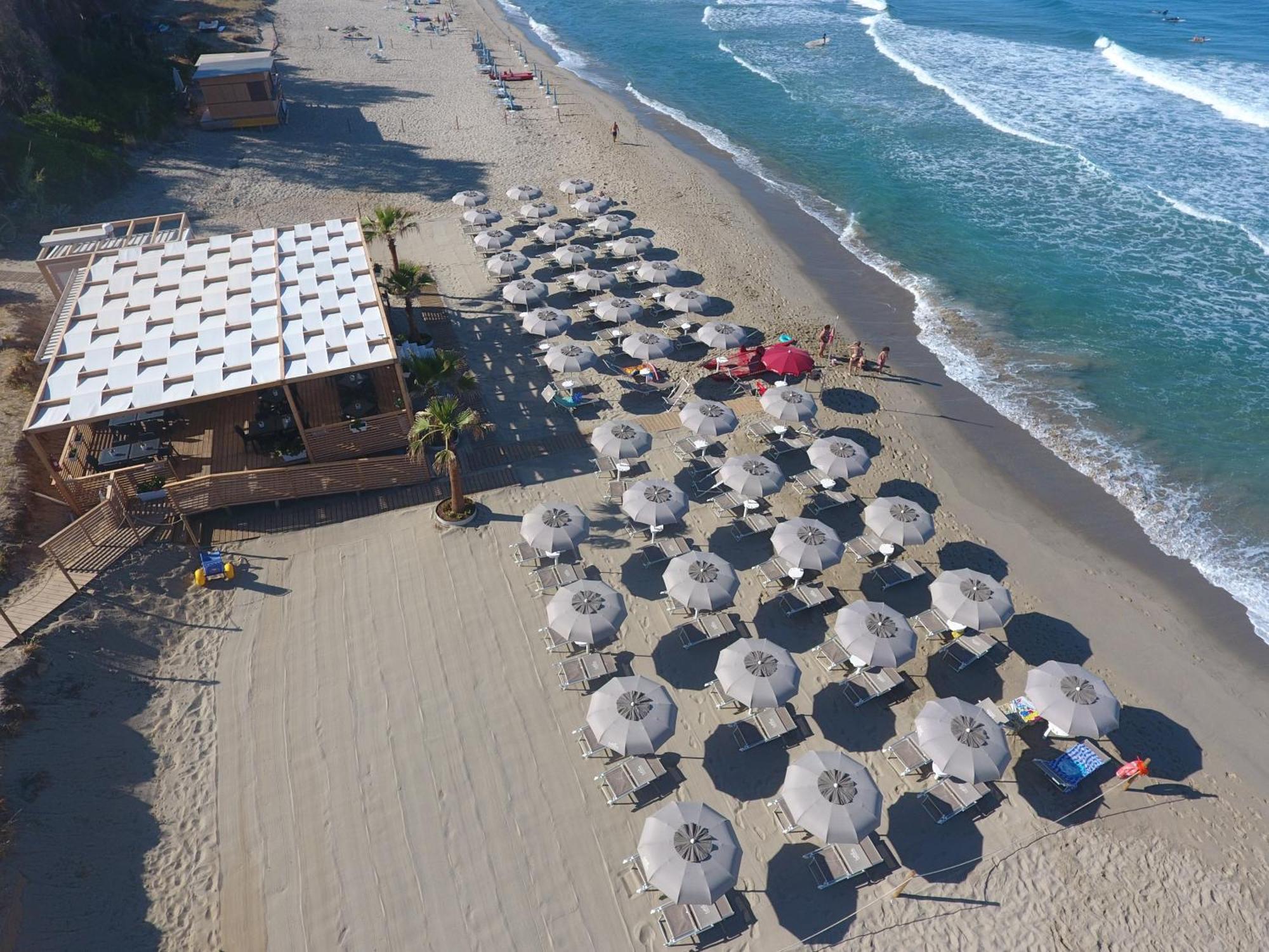 Residence Le Palme - Appartamenti Sul Mare - Spiaggia Tra Palinuro E Caprioli Pisciotta Kültér fotó