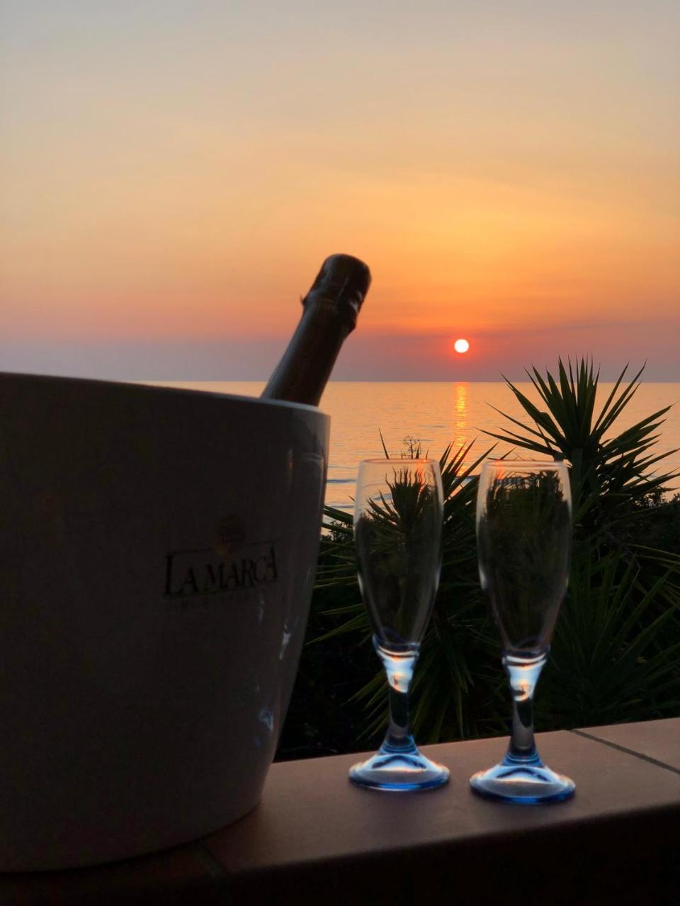 Residence Le Palme - Appartamenti Sul Mare - Spiaggia Tra Palinuro E Caprioli Pisciotta Kültér fotó